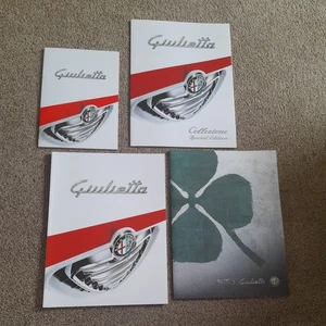 Alfa Romeo Giulietta Brochure Job lot (4) Inc Special Edition Brochures. - Picture 1 of 6