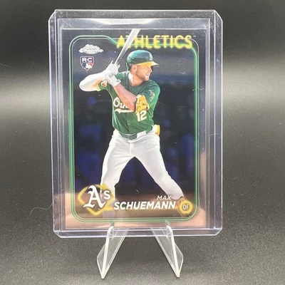 2024 Topps Chrome Update Series - Max Schuemann #USC42 (RC) - Image 1 of 2