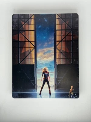 Captain Marvel 4k Ultra HD/Blu-Ray Limited Edition Collectible Steelbook NICE - Image 1 of 2