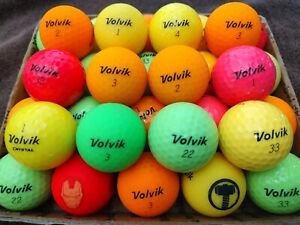 36 Volvik Power Soft, Vivid, Vimax Mix 5A / 4A Used Golf Balls