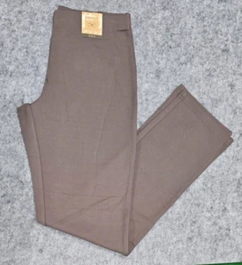 Noni B Ladies Lila Ponti Regular Length Pants size Small Colour Fig - Picture 1 of 4