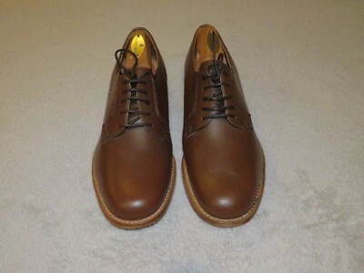 Zapato Derby Church's Barkson Nogal Marrón Cuero de becerro Punta Lisa EE. UU. 8D UK 7F NUEVO SIN CAJA Foto 1 de 4