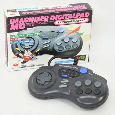 IMAGINEER DIGITALPAD MD Controller Boxed For Mega Drive Sega 0326 - Image 1 of 4