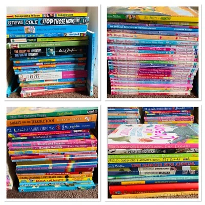 100 Kids Books Bulk Lot Bundle Paperback/hardback Enid blyton Horrid Henry fairy - Image 1 of 4
