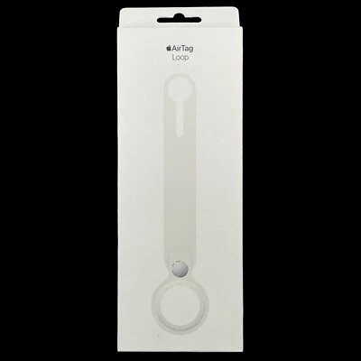 Подлинный Apple AirTag полиуретан петля чехол - белый MX4F2ZM/A воздуха ярлык - Изображение 1 из 4