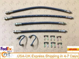 Kit de manguera de freno A1460-K GRANDE para jeep Willys MB GPW CJ2A CJ3A CJ3B M38 M38A1 - Imagen 1 de 3