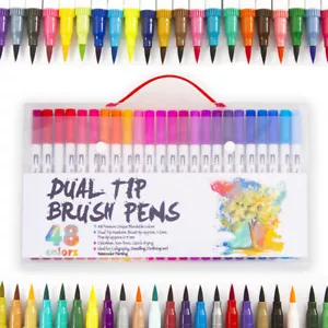 12-120 Colour Brush Pen Watercolor Art Drawing Painting Artist Sketch Marker AU - Picture 1 of 20