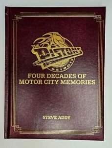 Limited Edition /500 Signed - Detroit Pistons Motor City Memories book w COA