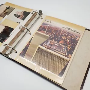 Vtg 1983 New York Photo Album World Trade Center United Nations Ephemera - Picture 1 of 20