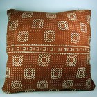 MALI BOGOLAN MUD CLOTH BAUMWOLLE HANDGEWEBT NATURFARBEN  KISSEN PILLOW OREILLER