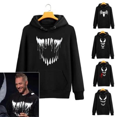 Новый Venom косплей толстовка с капюшоном свитер Gelpa куртка пуловер униформа Marvel карнавал - Изображение 1 из 4