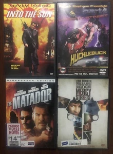 4 DVD Movie Lot - Into The Sun, Hucklebuck, The Matador, Mercy Streets - Bild 1 von 18