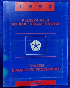 1993 Kelsey-Hayes Antilock Brake System Chassis Diagnostic Procedure - Picture 1 of 1