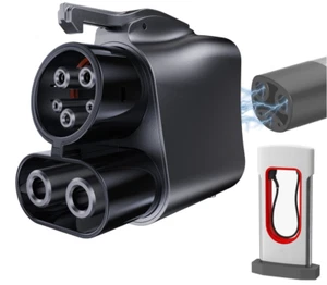 NACS auf CCS1 Adapter 500A/1000V Tesla Ladegerät Adapter kompatibel mit Tesla V... - Bild 1 von 6