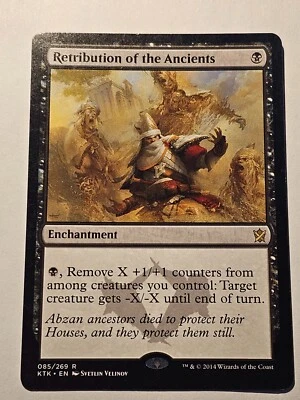 Retribution of the Ancients●Khans of Tarkir●2014●MTG●ENGLISH●RARE●LP+●338 - Image 1 of 2