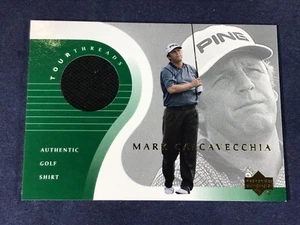 S3-84 GOLFKARTE - MARK CALCAVECCHIA - TOUR THREADS - 2001 UPPER DECK - TT-MC - Bild 1 von 2