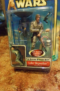 Figura de tocón sangriento Star Wars Empire Strikes Back Luke Skywalker con clavija de metal sin sangre - Imagen 1 de 7