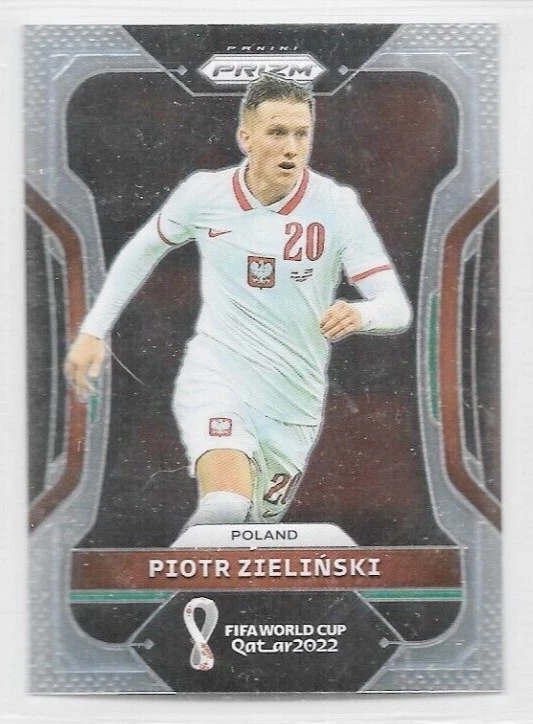 Piotr Zielinski Poland 2022 Panini PRIZM FIFA World Cup Base #169 - Image 1 of 1