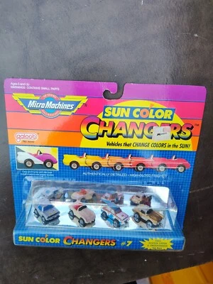 Micro Machines Sun Color Changers #7 1988 NIB Rare Sealed D7 - Image 1 of 2