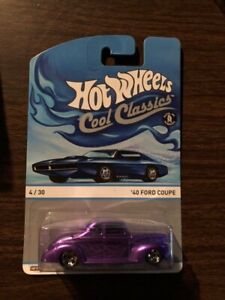 2013 2014 HOT WHEELS COOL CLASSICS '40 FORD COUPE # 4/30