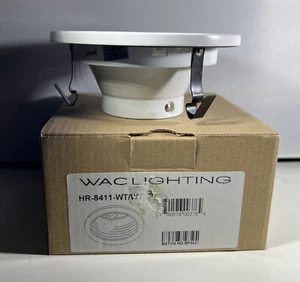 WAC Lighting, HR-8411-White, Recessed Low Voltage Trim Step Baffle. New - Picture 1 of 6