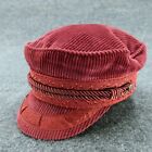Petit chapeau Brixton homme 7 casquette rouge pêcheur grec doublée de corduro 56 cm marins