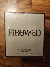 NEW Henri Bendel New York Firewood Scented Candle 9.4 oz RARE Still Sealed