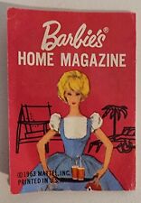 Vintage 1963 Barbie's Home Magazines, 1 3/4" x 1 1/4"  Diorama Rare