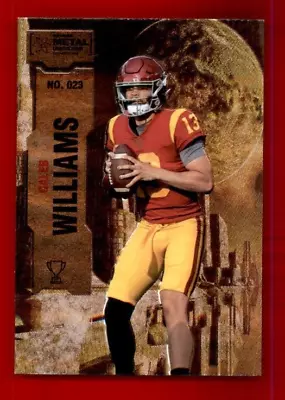 2022 Skybox Metal Universe Champions #23 Caleb Williams. - Image 1 of 2