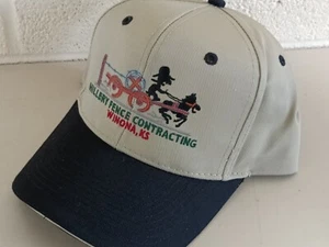 Hillery Fence Contracting Hat Otto Adjustable Cap Wichita KS Vintage - Picture 1 of 5