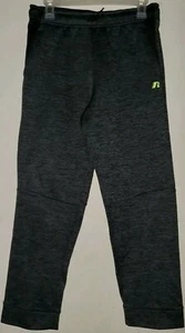 Russell Dri Power 360 Grey/Black/Lime Space Dye Track Pants Boys Size XXL (18) - Picture 1 of 10