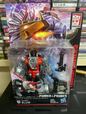 Transformers Power of the Primes POTP Deluxe Class Dinobot SLUG 2017 MOSC NEW! - Image 1 of 2