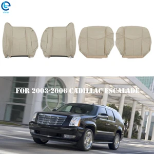 Cubierta de asiento del conductor del pasajero delantero bronceado para Cadillac Escalade 2003-2006 - Imagen 1 de 14
