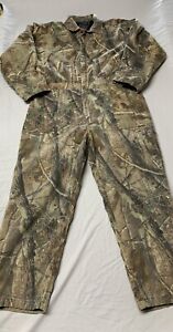 WALLS Black Duck Mens Quilted Coverall XL Regular Realtree Camo 431685-06