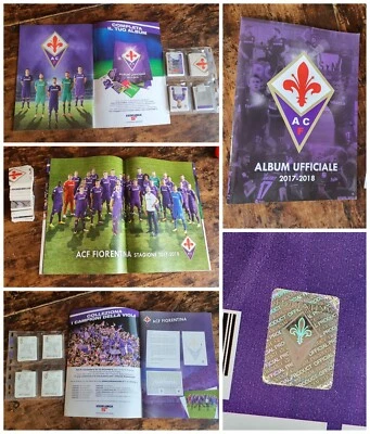 VUOTO + SET❗️FIORENTINA 🟣 CALCIATORI 2017-18 ALBUM Esselunga FIGURINE no panini - Immagine 1 di 4