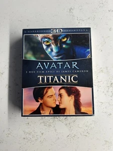 JAMES CAMERON COLLECTION COFANETTO 2 BLURAY AVATAR 3D - TITANIC 3D SIGILLATO - Foto 1 di 6