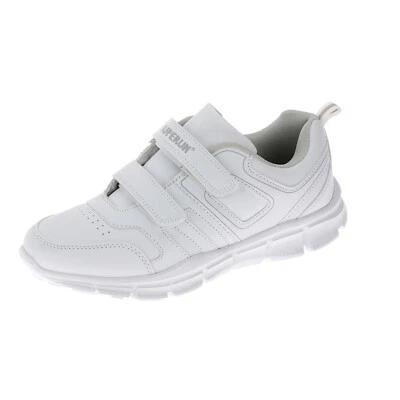 MARKENLOS Damen Herren Sportschuhe Turnschuhe Sneaker Laufschuhe Freizeit 47884 Weiß