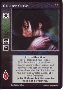 2 x Greater Curse VTES CCG HttB - Picture 1 of 1