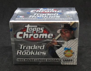 Factory Sealed 1999 Topps Chrome Traded and Rookies Baseball Card Set - Imagen 1 de 6