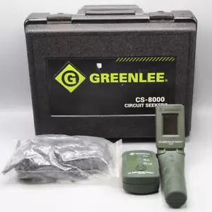 Greenlee CS-8000 750V Circuit Seeker con display LCD *Usato* SPEDIZIONE GRATUITA - Foto 1 di 6