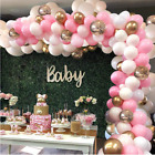 117pcs Wedding Baby Birthday Party Balloons Arch Kit Set Garland Hanging Decor 