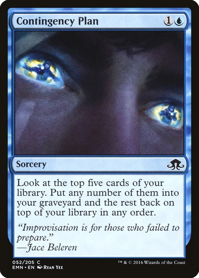 Contingency Plan [Eldritch Moon] (EMN 52) Near Mint - Image 1 of 1