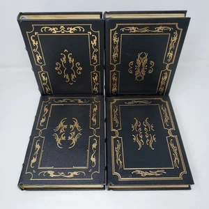 The Lives of Noble Grecians and Romans Vol 1-4 by Plutarch -Franklin Lib, Ltd Ed - Picture 1 of 8