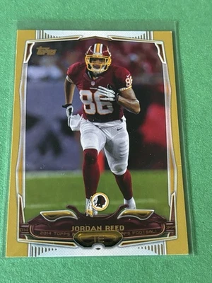 2014 Topps #291 Jordan Reed /2014 Gold Washington Redskins - Image 1 of 2