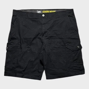 Lee Men's Black Cargo Shorts Baggy Fit 42 Waist - Picture 1 of 6