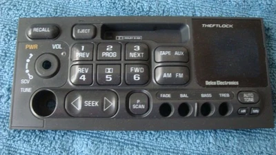 face  RADIO cassette PLAYER    delco radio  gm GMC CHEVY - Image 1 of 4