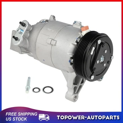 空调交流压缩机适用于庞蒂亚克 G6 3.5L 2007-2010 雪佛兰迈锐宝 3.9L 2007 — 第 1/4 张图片