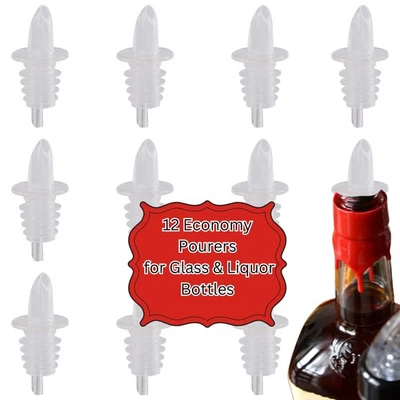 Vertedor de flujo libre de transporte de efectivo - Plástico sin BPA, lavado a mano, paquete de 12 Foto 1 de 4