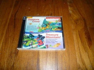 Retro 90's The Learning Comapny Treasure Cove Treaure Mountain Edutainment CDs - Picture 1 of 3
