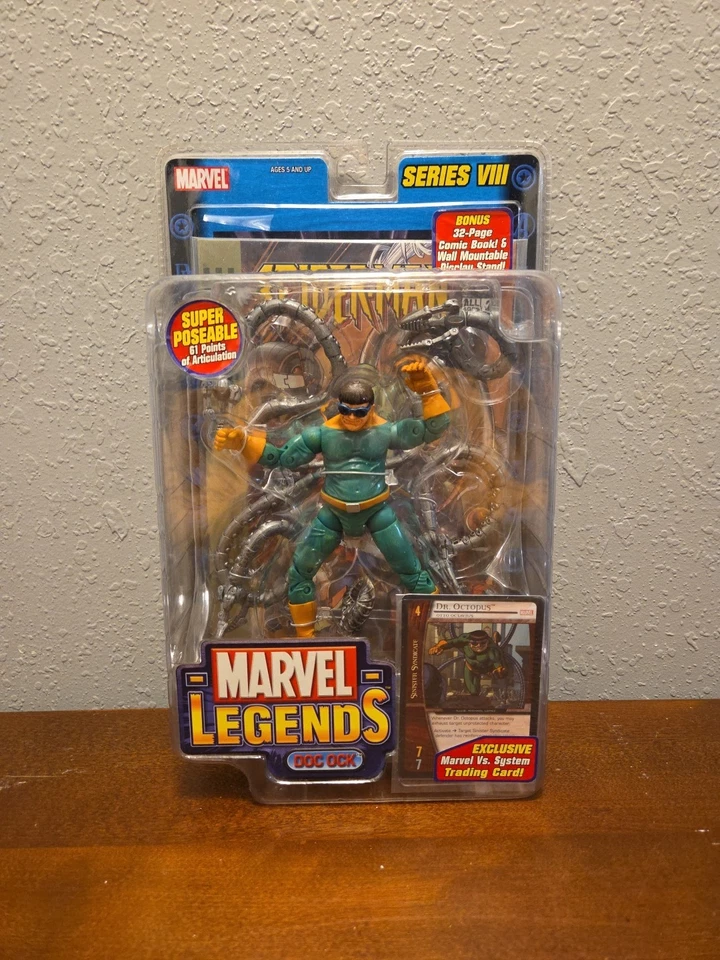Marvel Legends Series VIII 2004 Doc Ock nuevo en caja casi como nuevo Foto 1 de 4